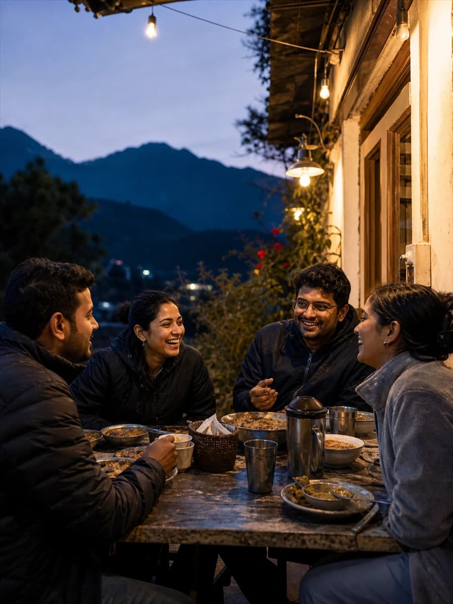 Friends travellers