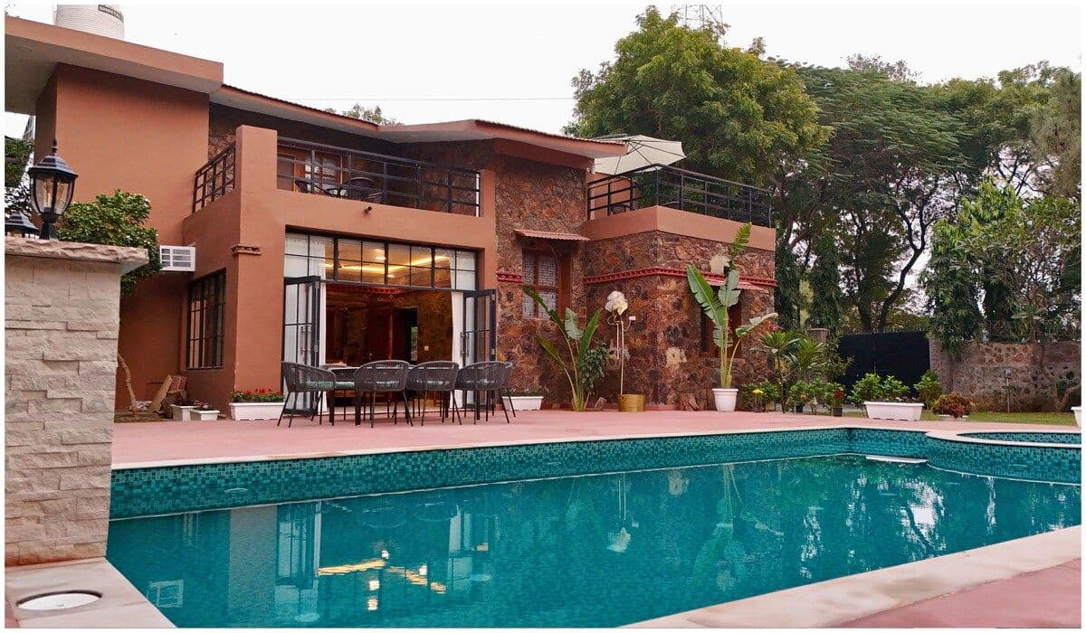 Aangan - 3BR Farm with Pool in Manesar