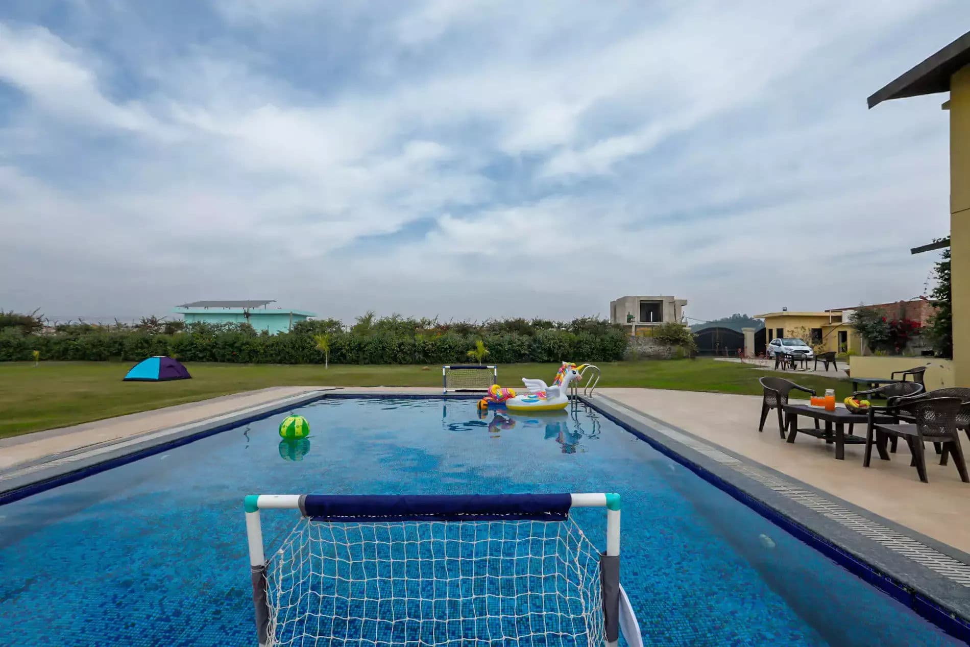 Anantara Farm - Luxe 3 BHK Villa near Neemrana with Pool